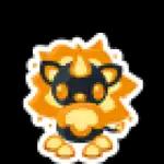Blazing Lion Animated Sticker