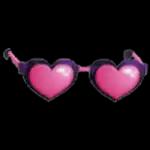 Pink Heart Glasses