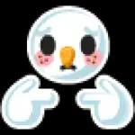 Pretty Please Snowball Sticker