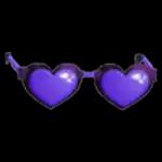 Purple Heart Glasses