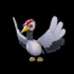 Red Crowned Crane