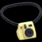 Yellow Instant Camera