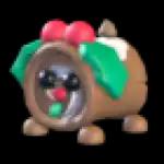 Yule Log Dog